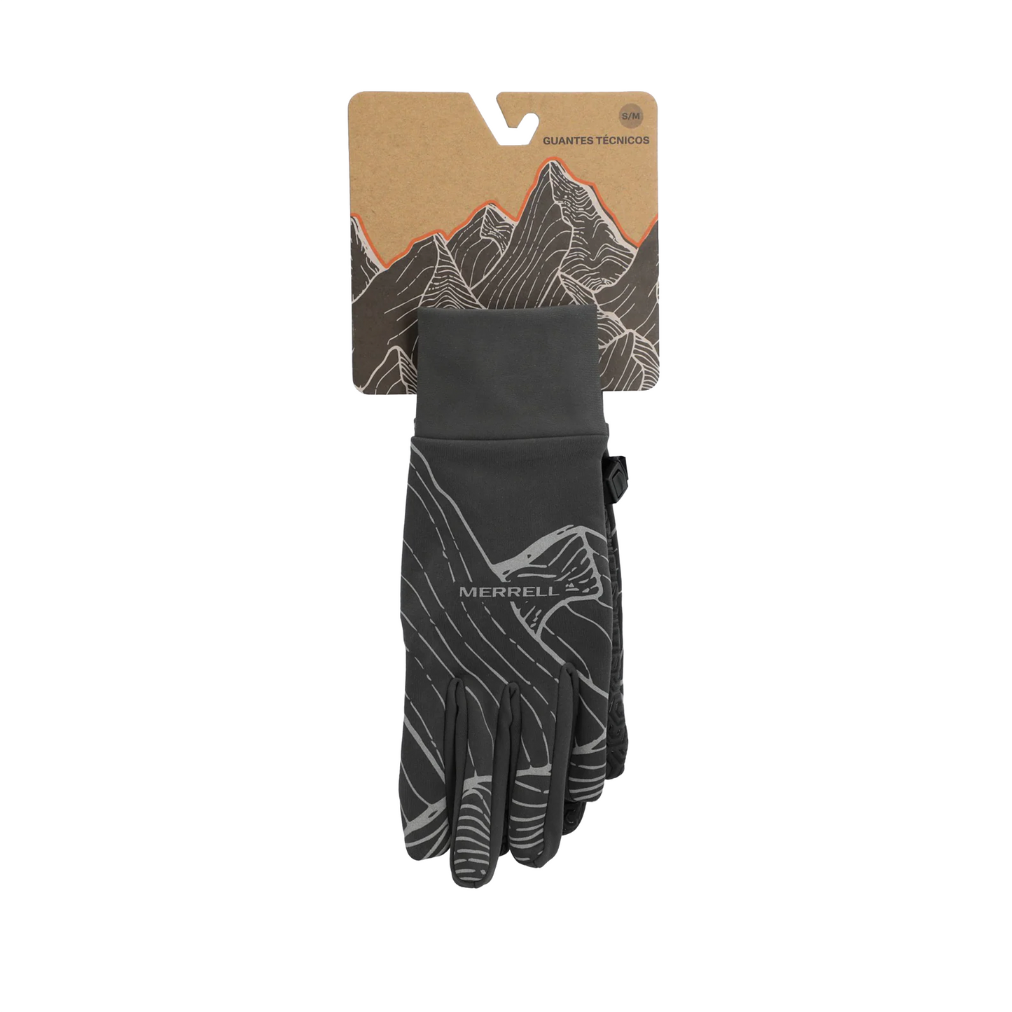 Guantes Mekhai unisex color gris