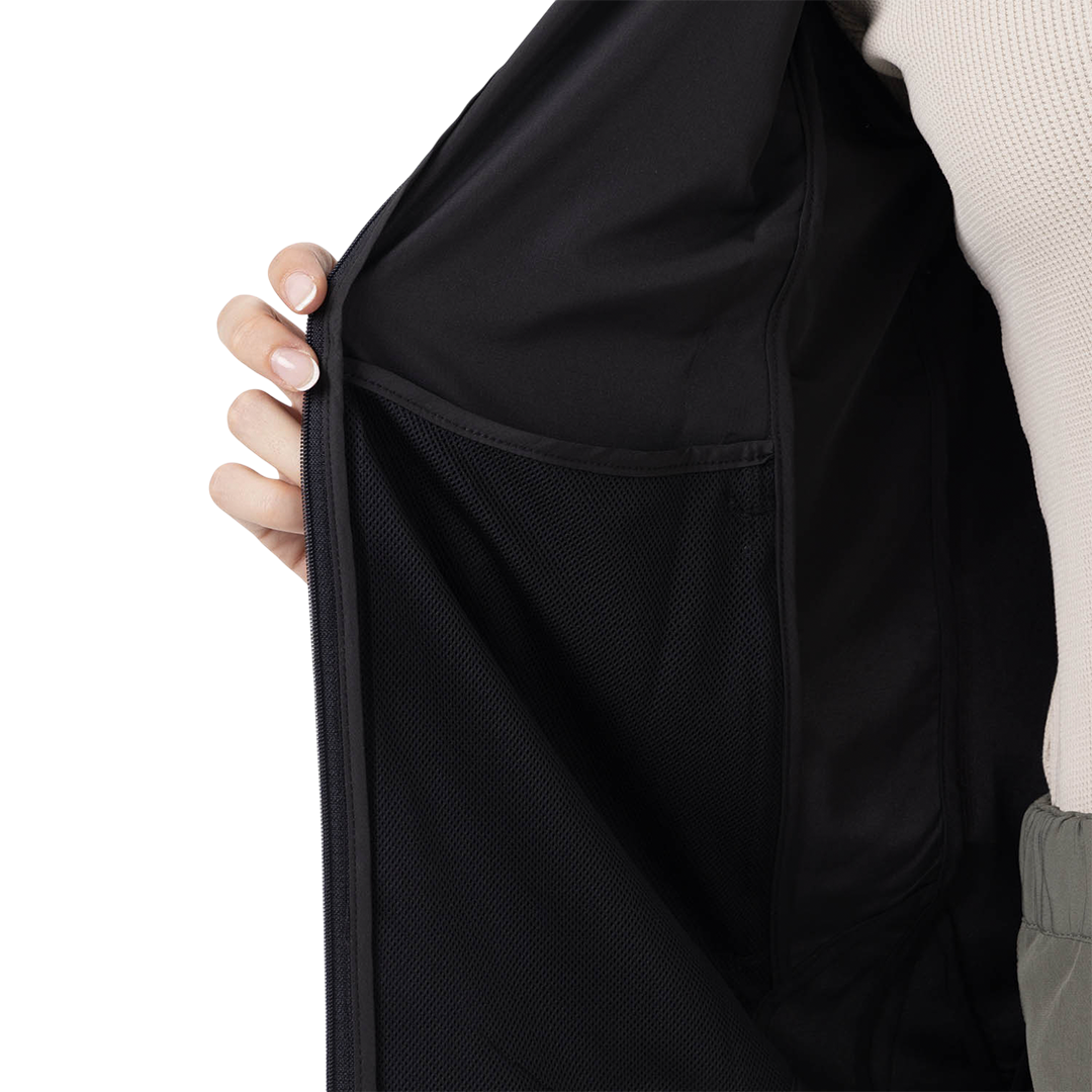 Jacket Tailparka para mujer color negro