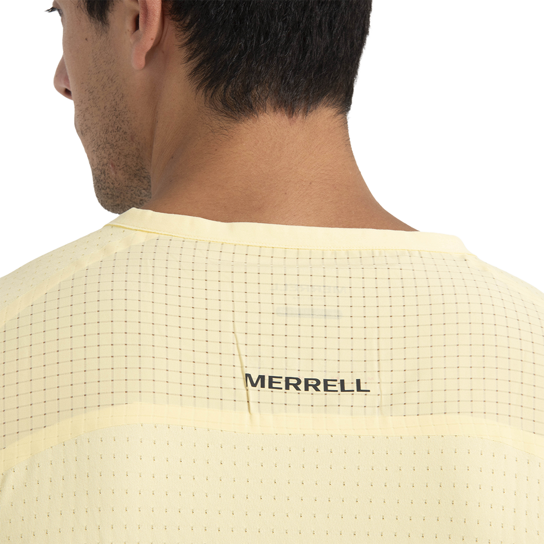 Camiseta Sakai para hombre color lima