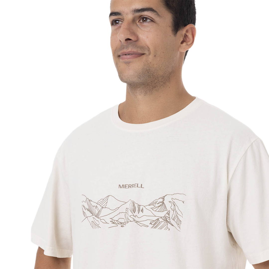 Camiseta Edeus para hombre color blanco