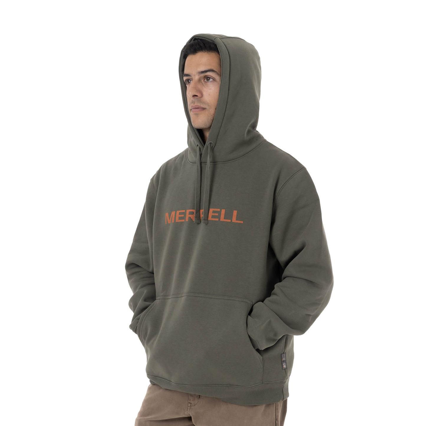 Hoodie Mekhai para hombre color verde