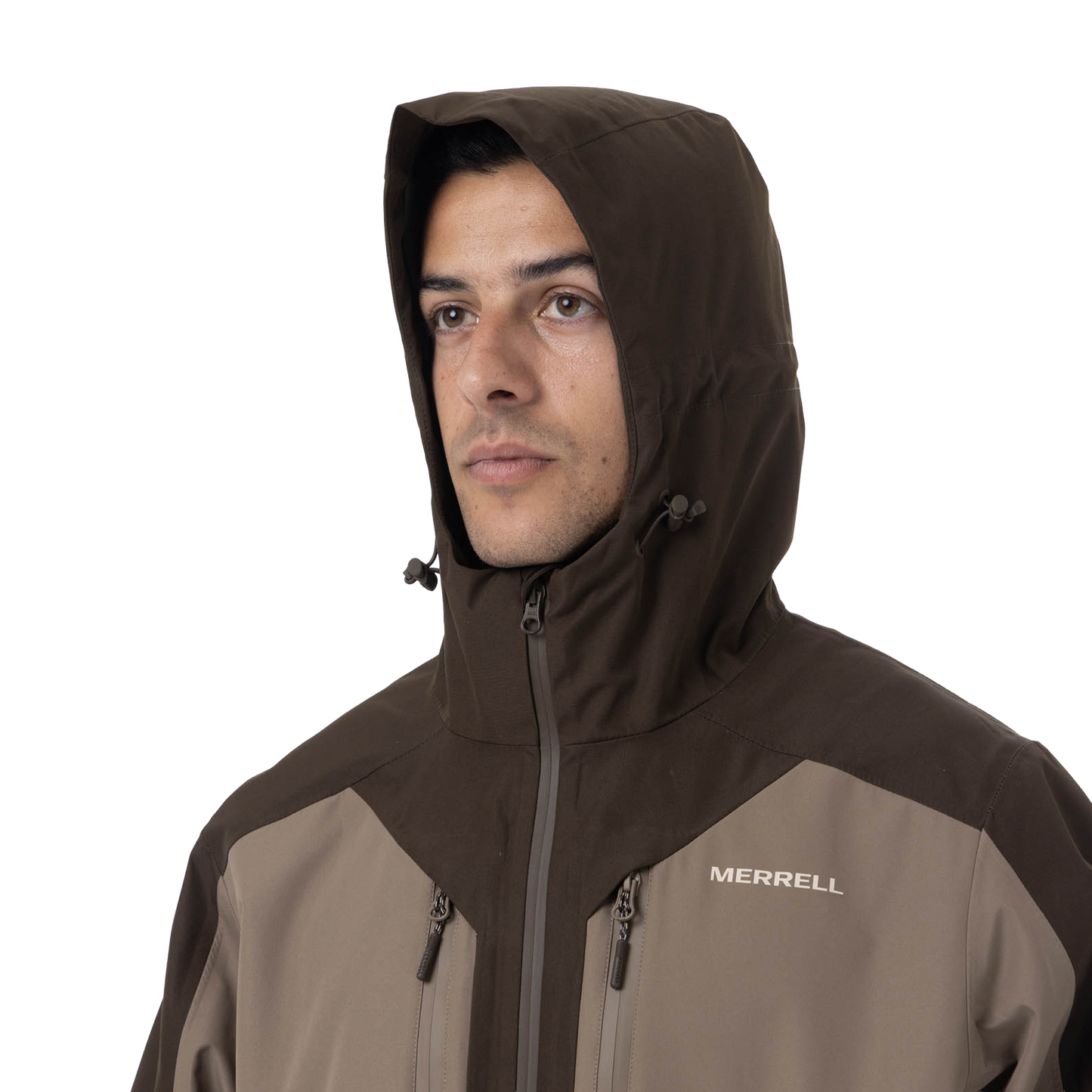 Jacket Arkaon para hombre color café