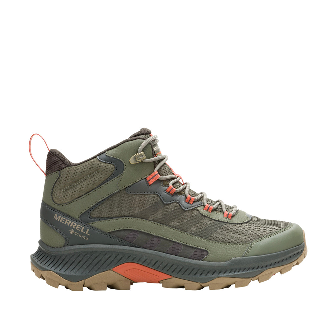 Tennis Speed Strike 2 Mid GTX para hombre color olivo