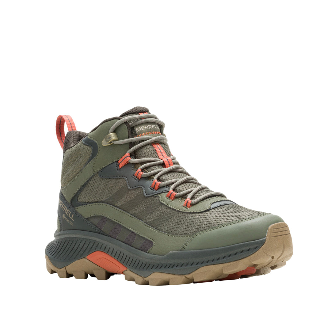 Tennis Speed Strike 2 Mid GTX para hombre color olivo