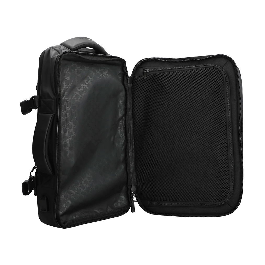 Mochila Expandable unisex color negro