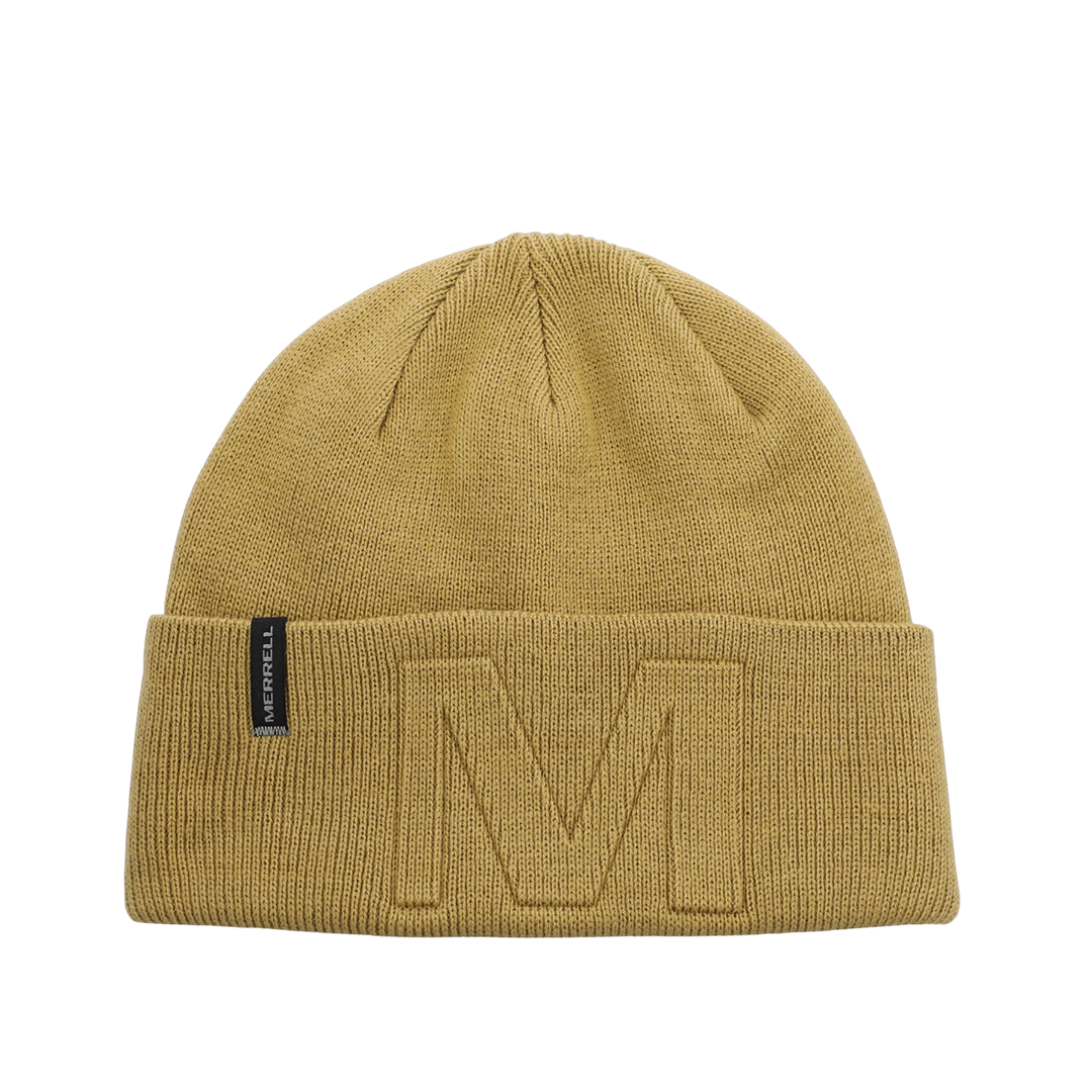 Gorro Beanie unisex color amarillo