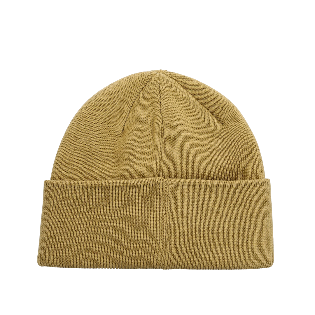 Gorro Beanie unisex color amarillo