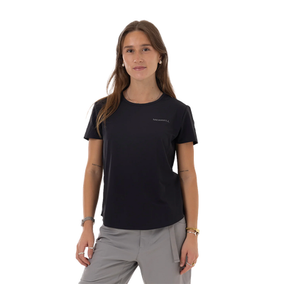 Camiseta Trail para mujer color negro