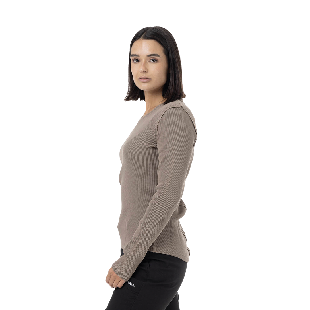 Camiseta Lastic High para mujer color café