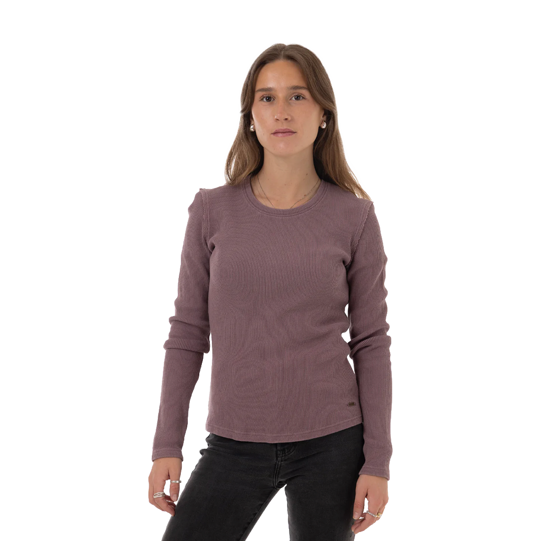 Camiseta Lastic High para mujer color morado