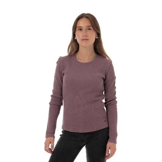 Camiseta Lastic High para mujer color morado