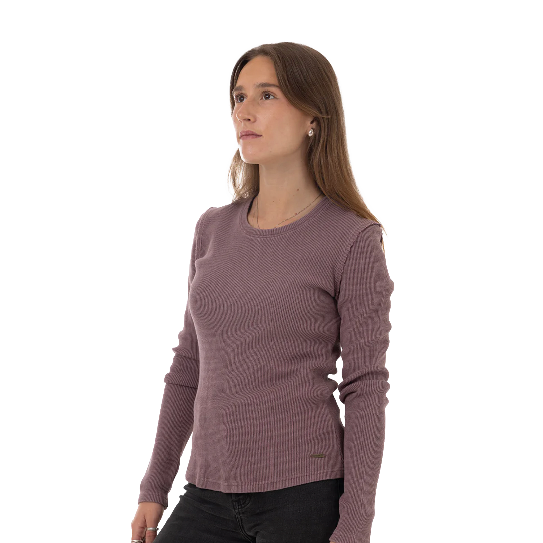 Camiseta Lastic High para mujer color morado