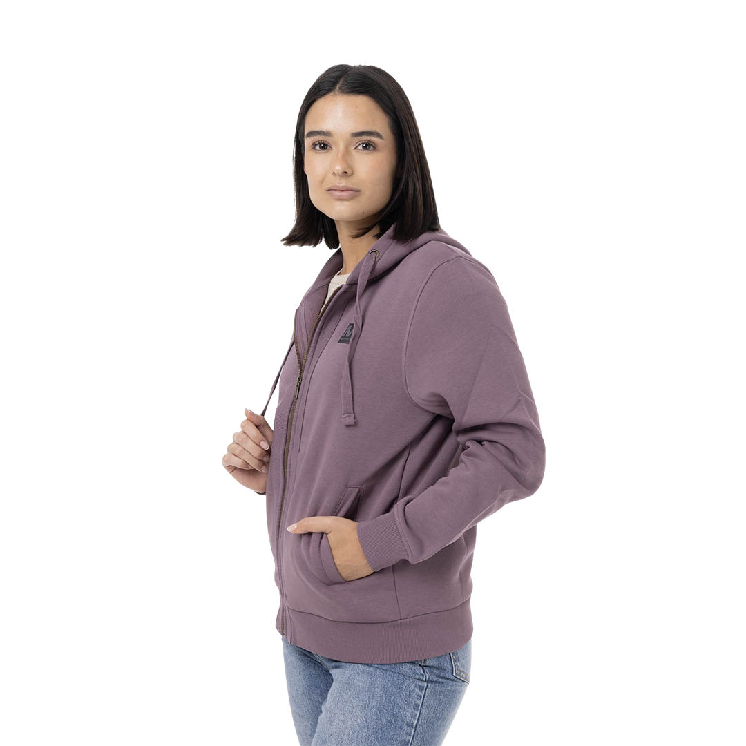 Hoodie Mekhai para mujer color morado