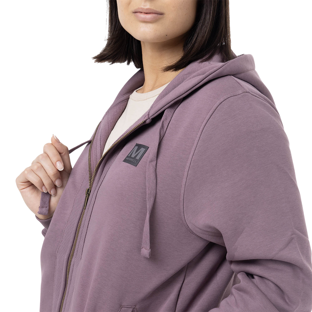 Hoodie Mekhai para mujer color morado