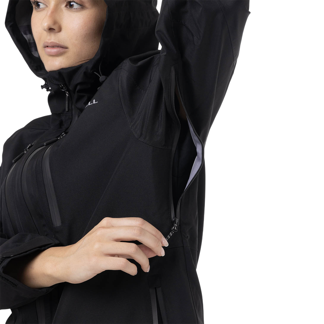 Jacket Arkaon para mujer color negro
