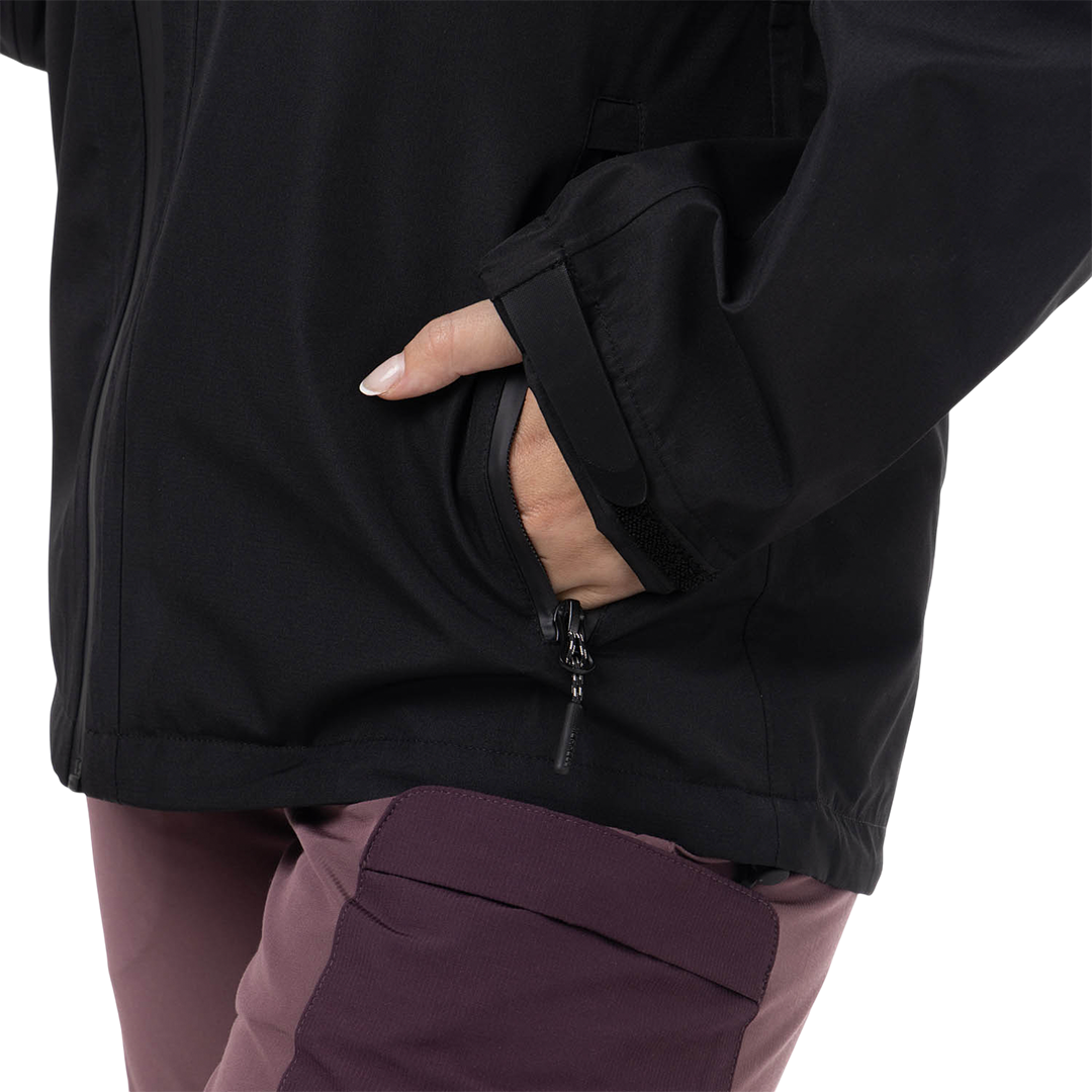 Jacket Arkaon para mujer color negro