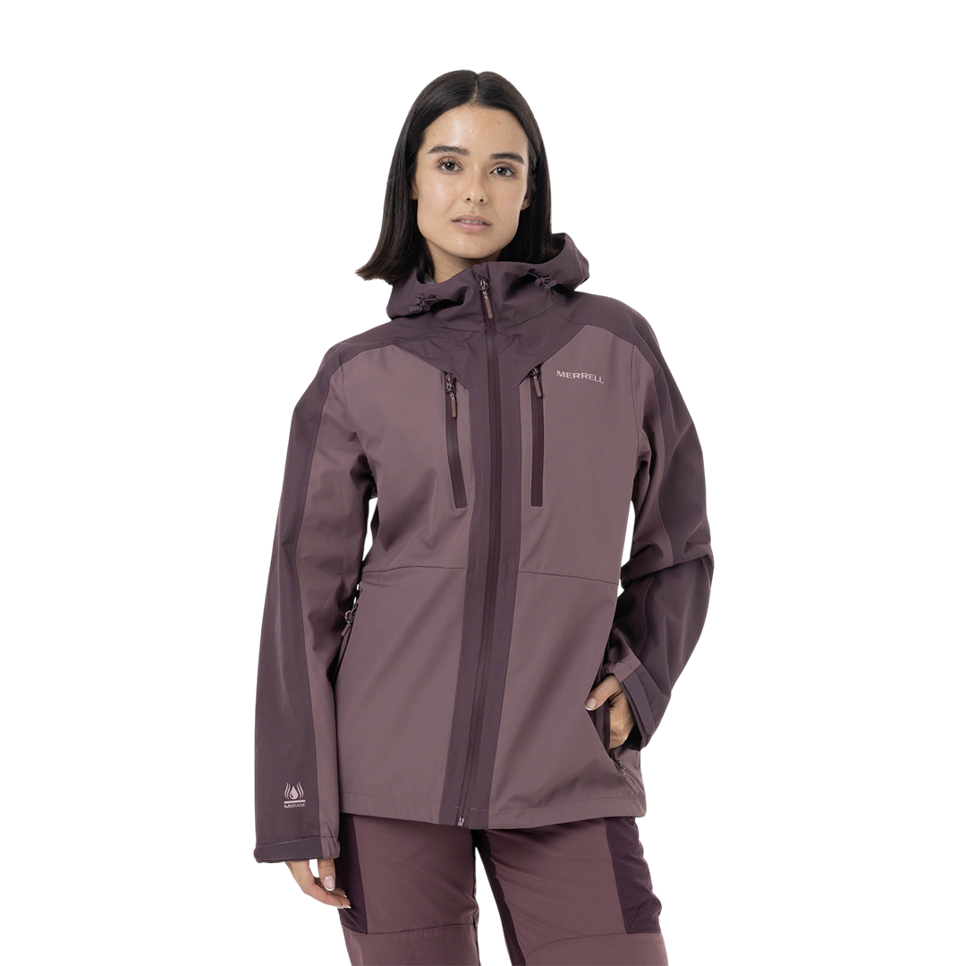 Jacket Arkaon para mujer color morado
