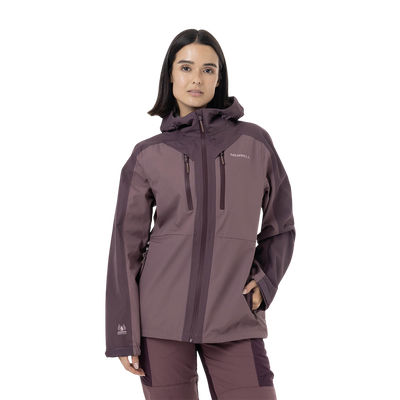 Jacket Arkaon para mujer color morado