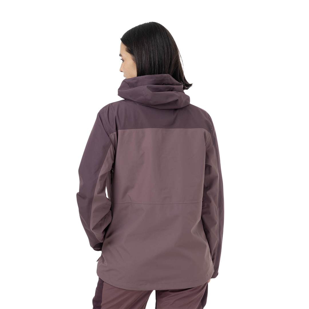Jacket Arkaon para mujer color morado