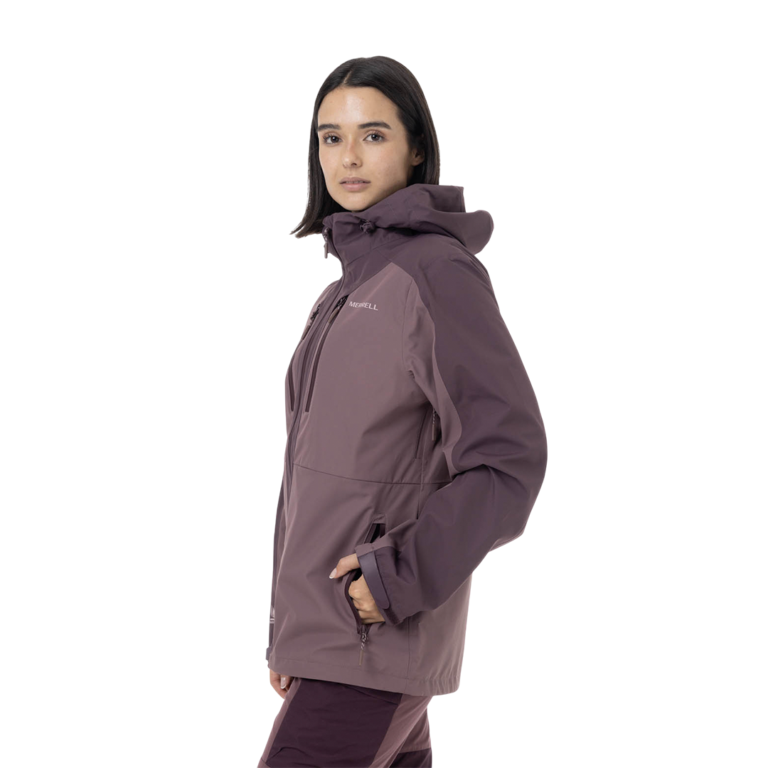 Jacket Arkaon para mujer color morado
