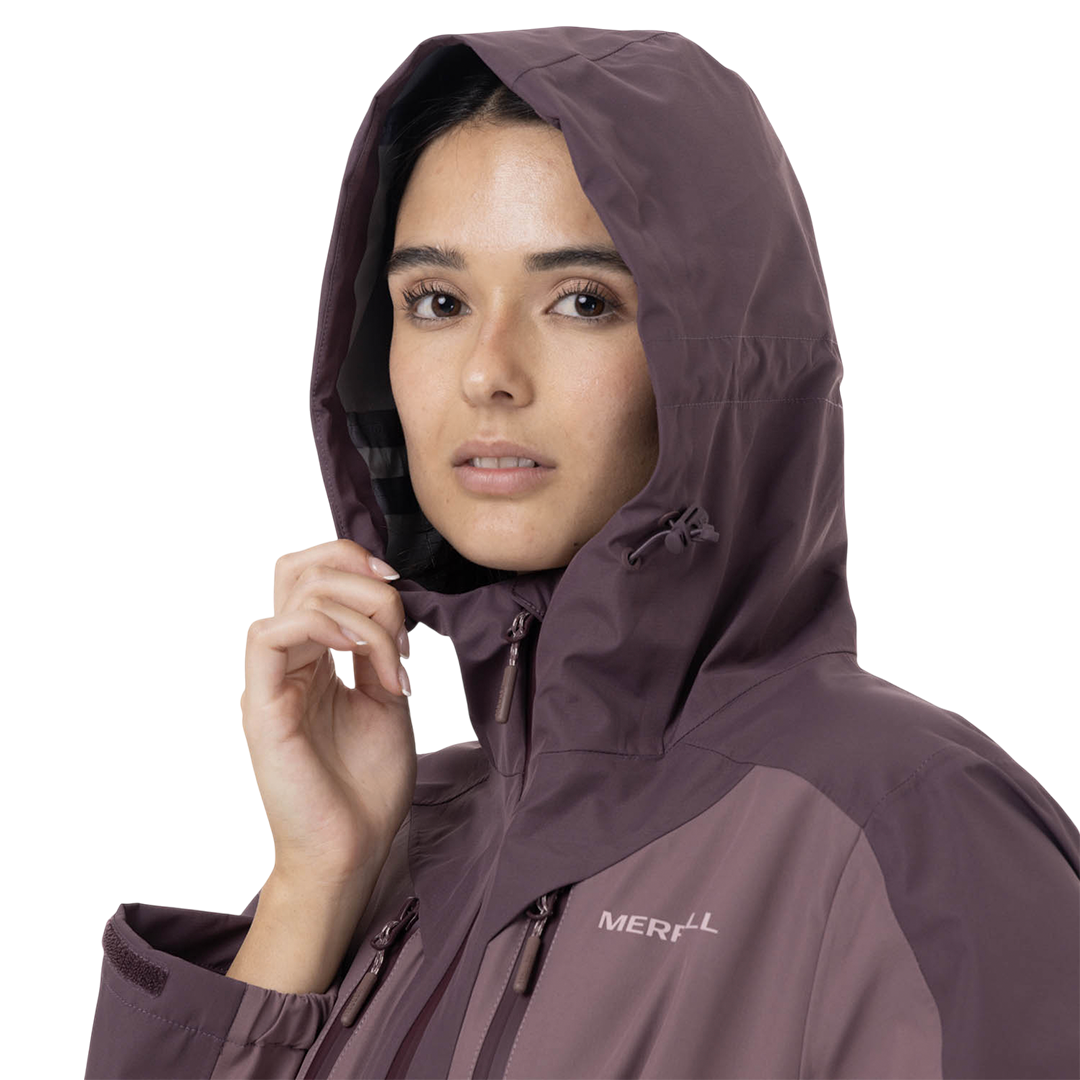 Jacket Arkaon para mujer color morado