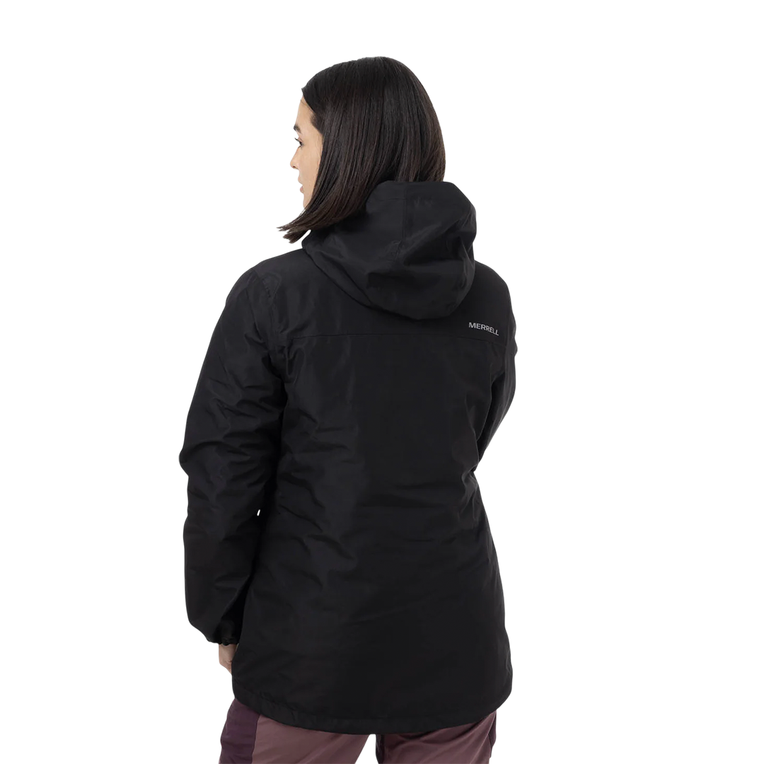 Jacket 3 en 1 Ezeo para mujer color negro