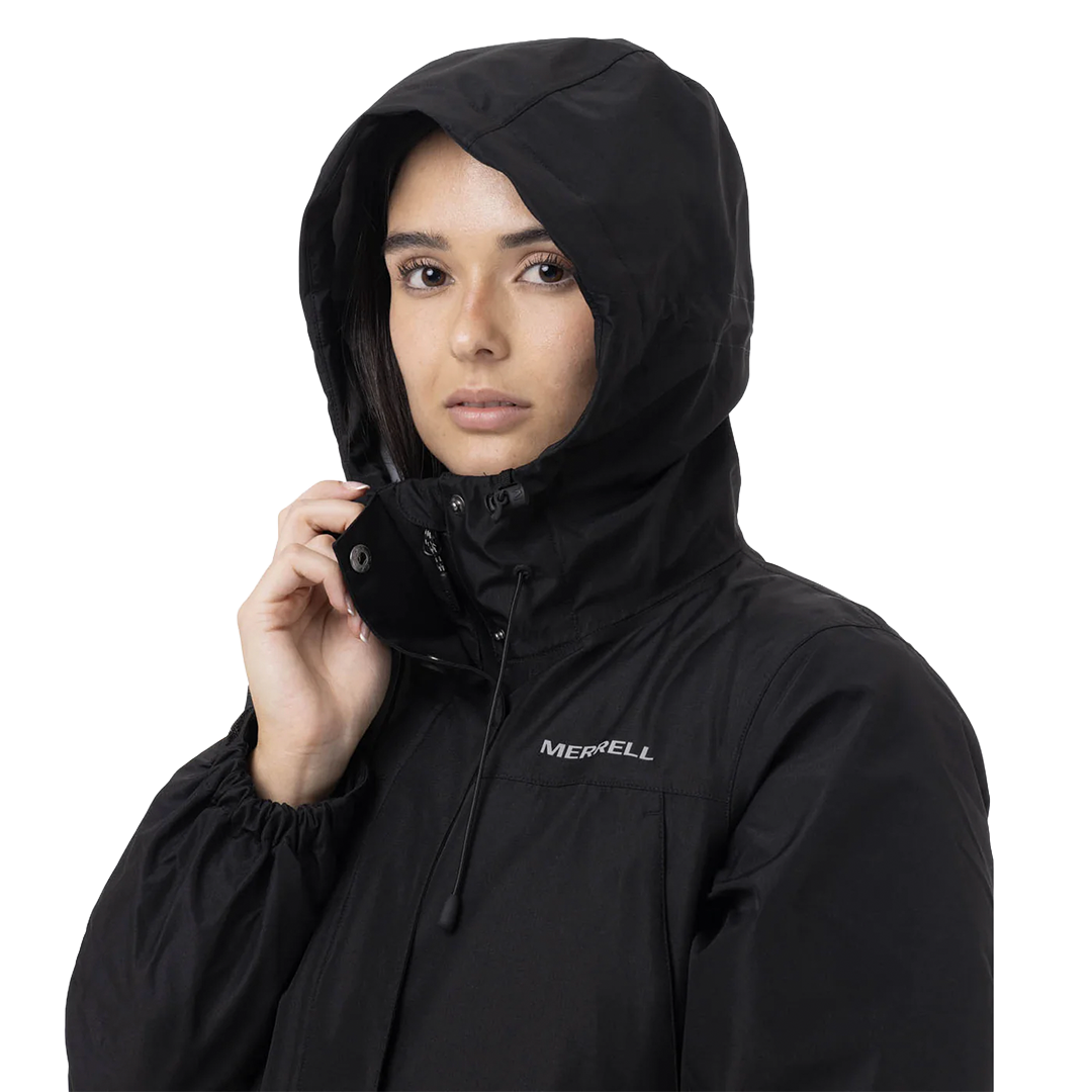 Jacket 3 en 1 Ezeo para mujer color negro