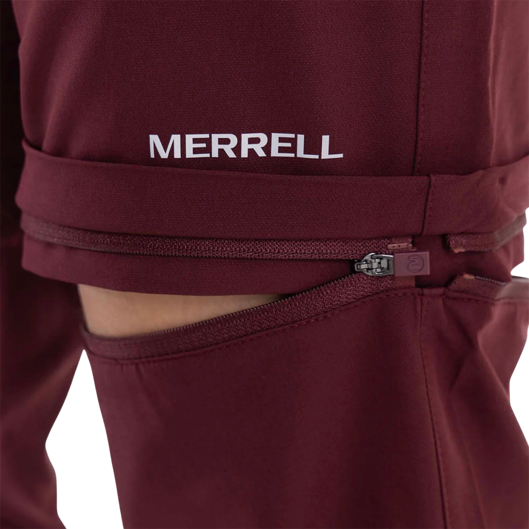 Pantalón chino Way para mujer color vino