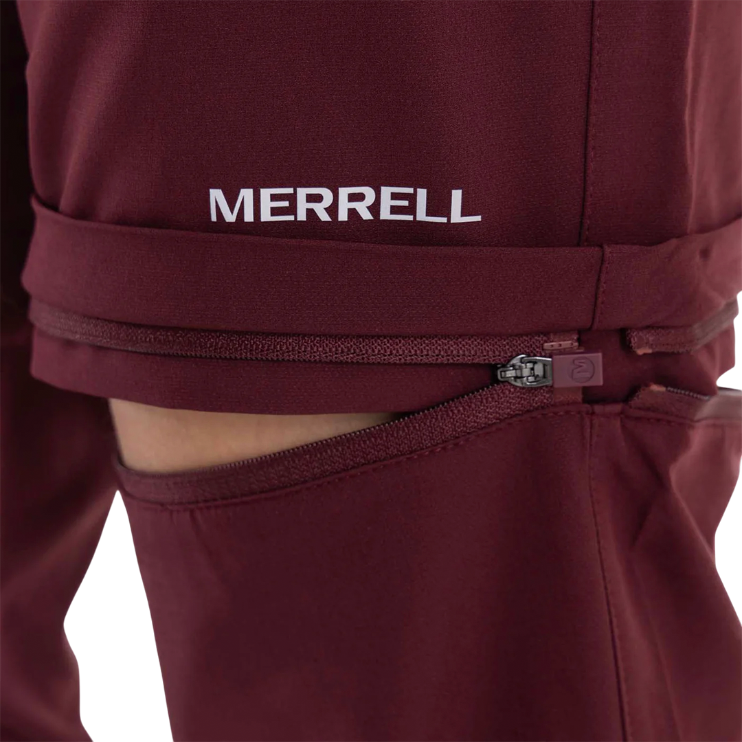 Pantalón chino Way para mujer color vino