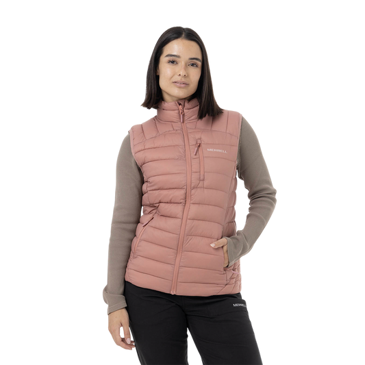 Chaleco Innoko para mujer color rosado