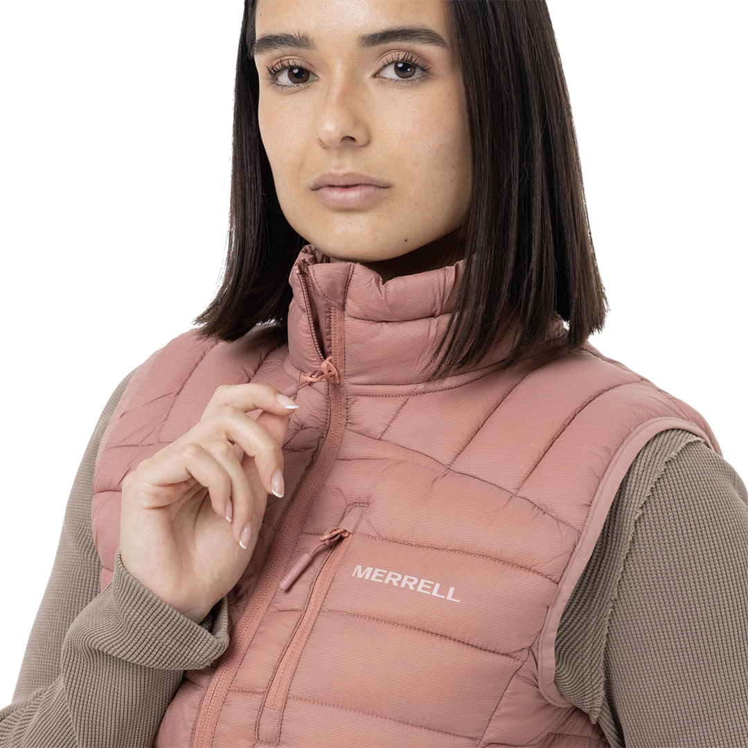 Chaleco Innoko para mujer color rosado