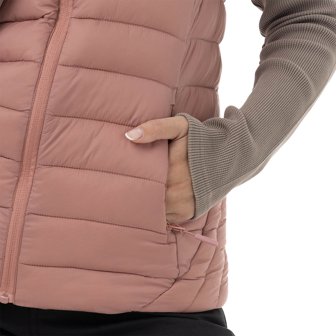 Chaleco Innoko para mujer color rosado