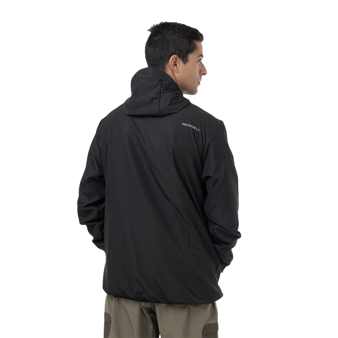 Jacket Tharais para hombre color negro