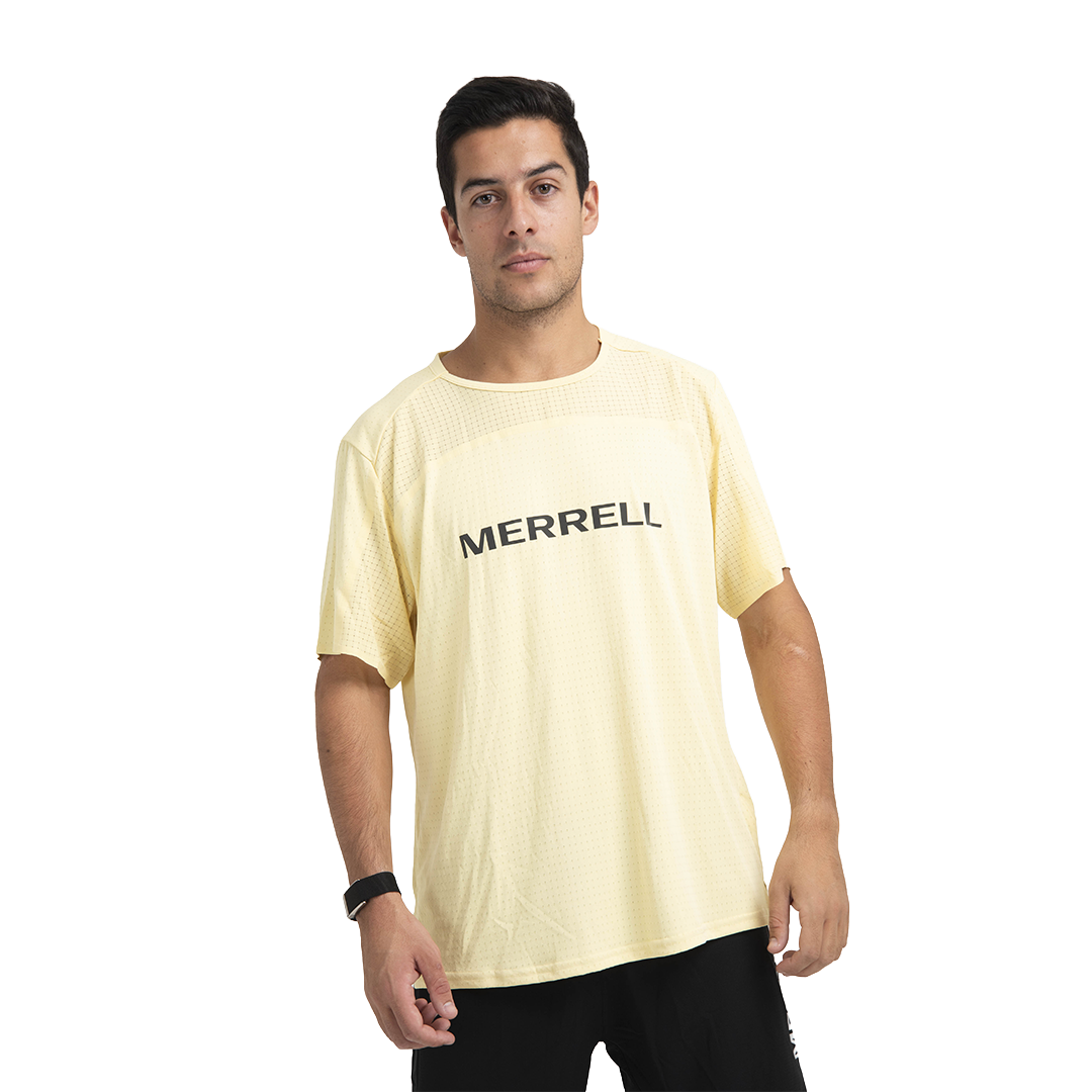 Camiseta Sakai para hombre color lima