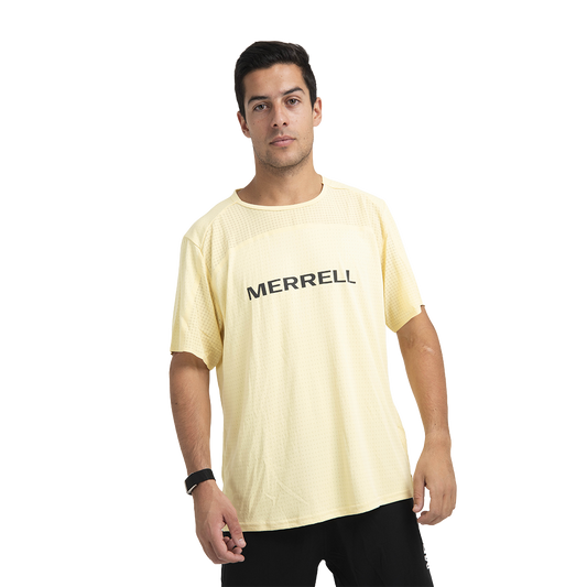 Camiseta Sakai para hombre color lima