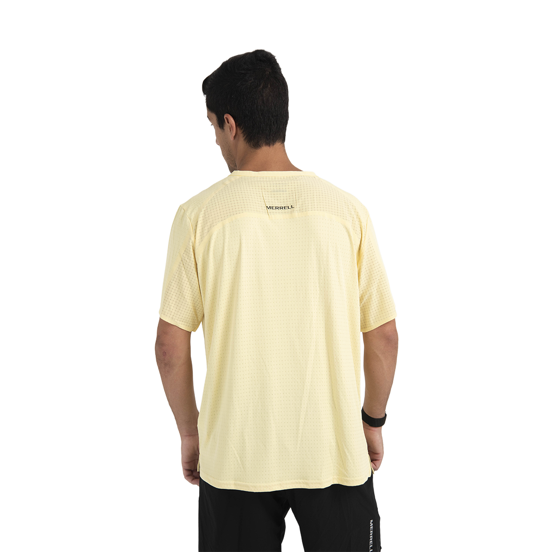 Camiseta Sakai para hombre color lima