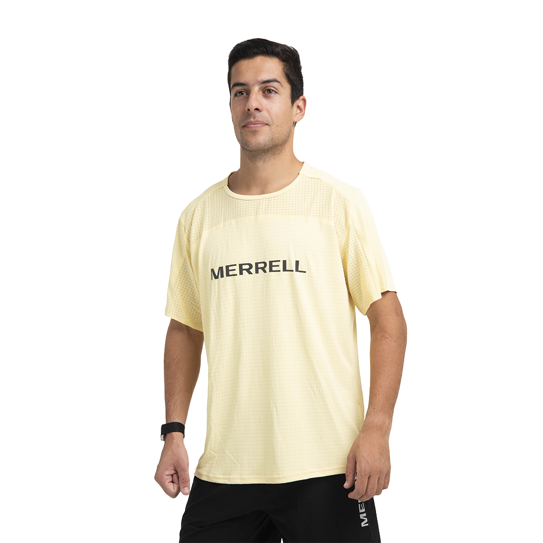 Camiseta Sakai para hombre color lima