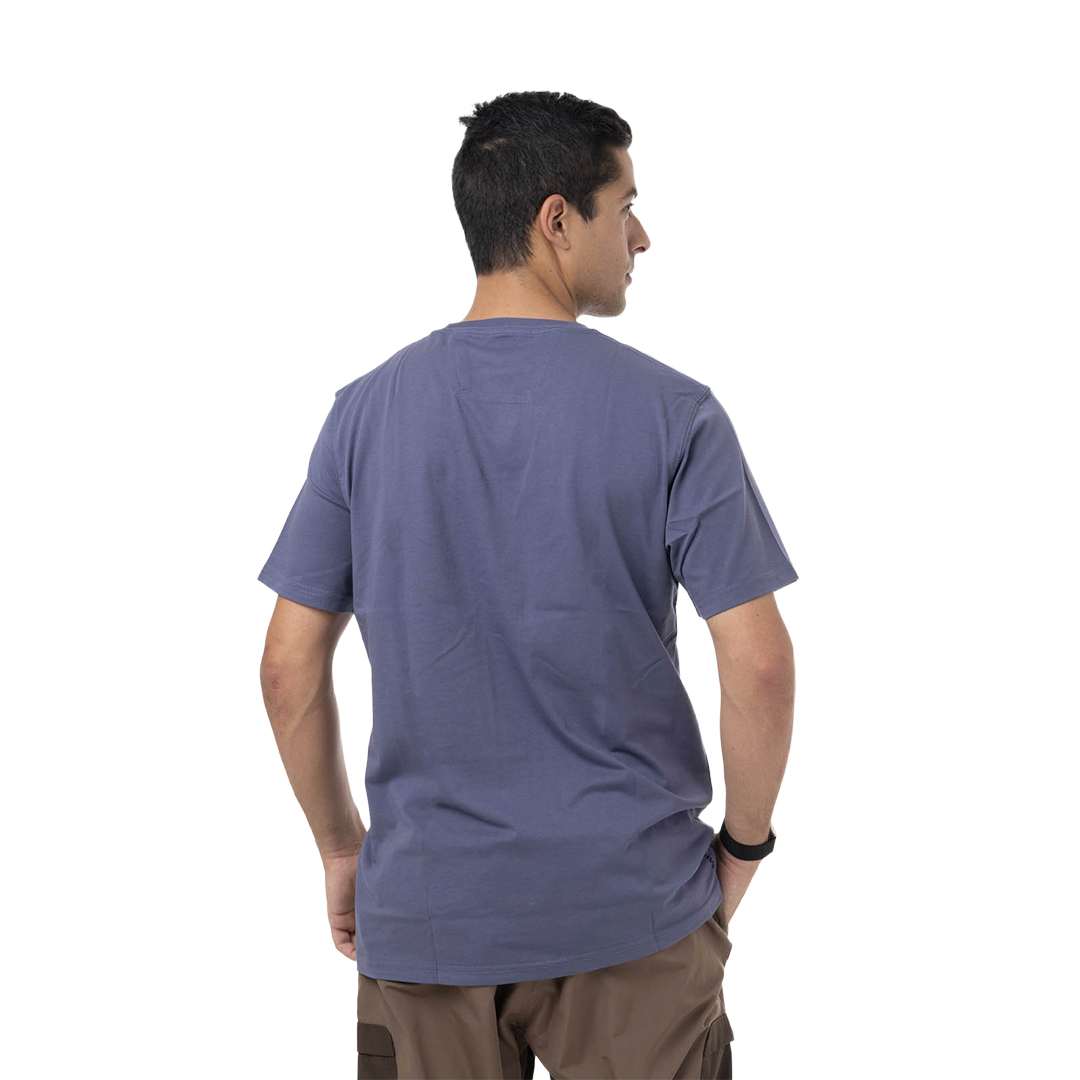 Camiseta Paxos para hombre color azul