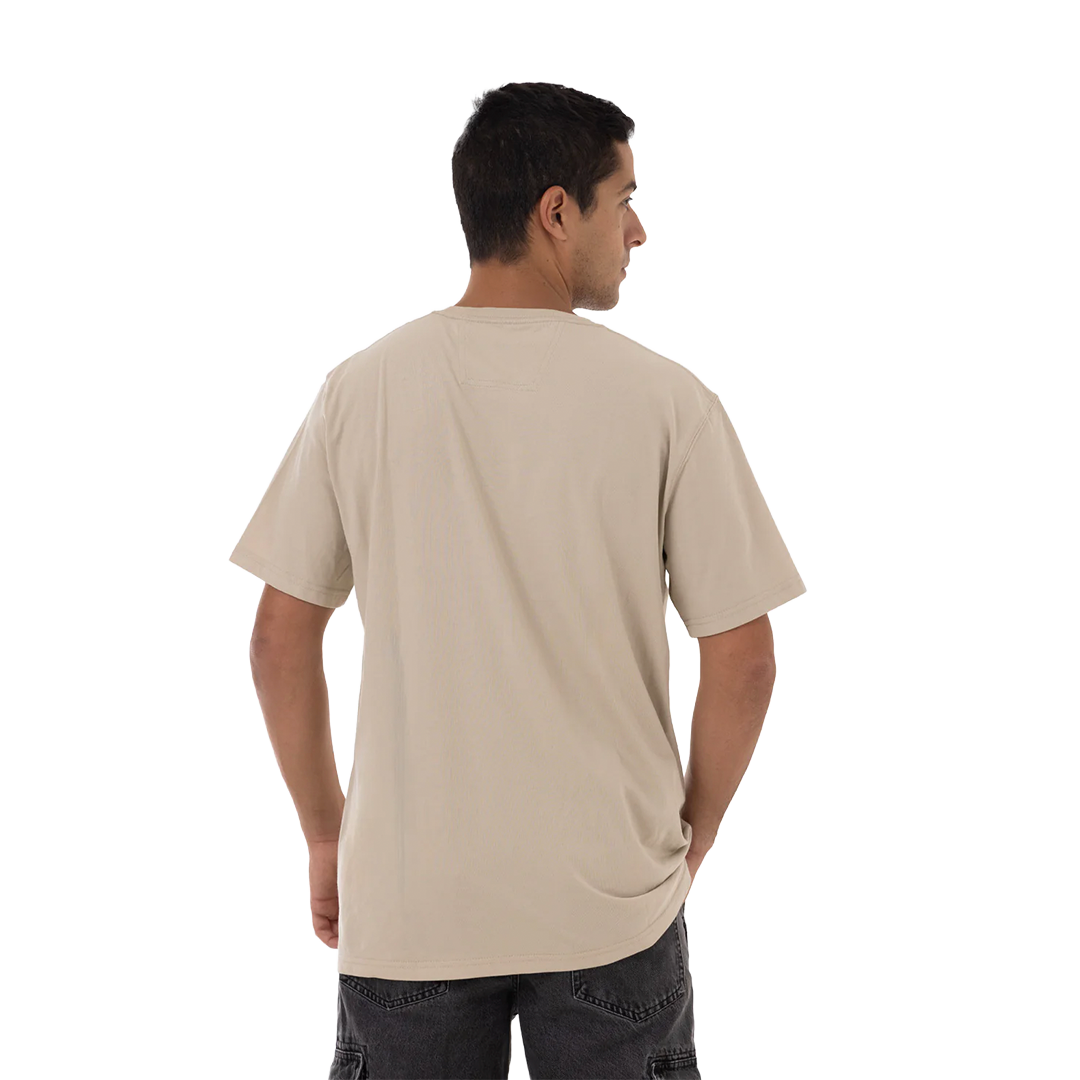 Camiseta Paxos para hombre color beige