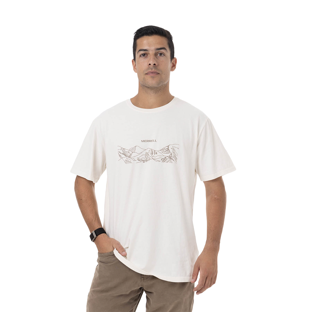 Camiseta Edeus para hombre color blanco