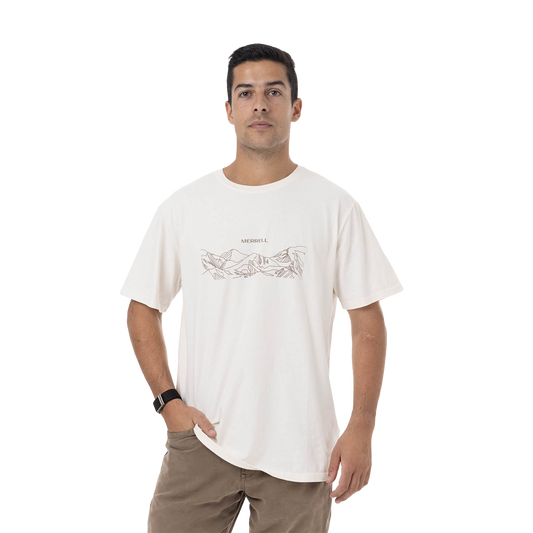 Camiseta Edeus para hombre color blanco