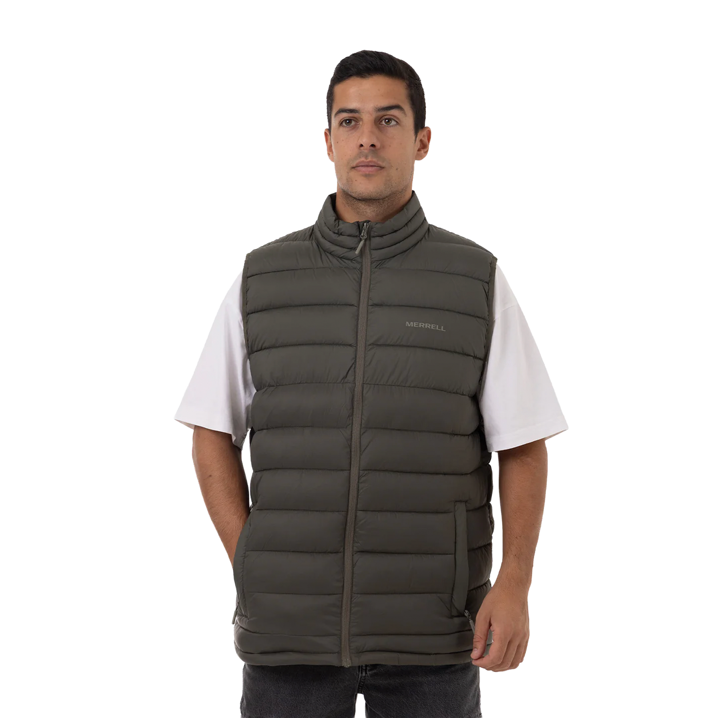 Chaleco Hazeis para hombre color verde