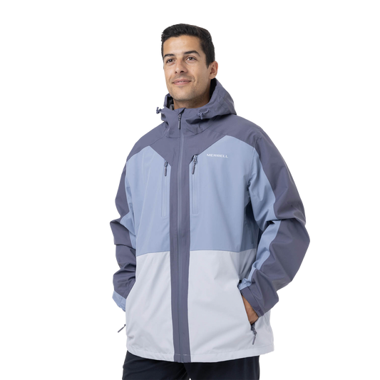 Jacket Arkaon para hombre color azul