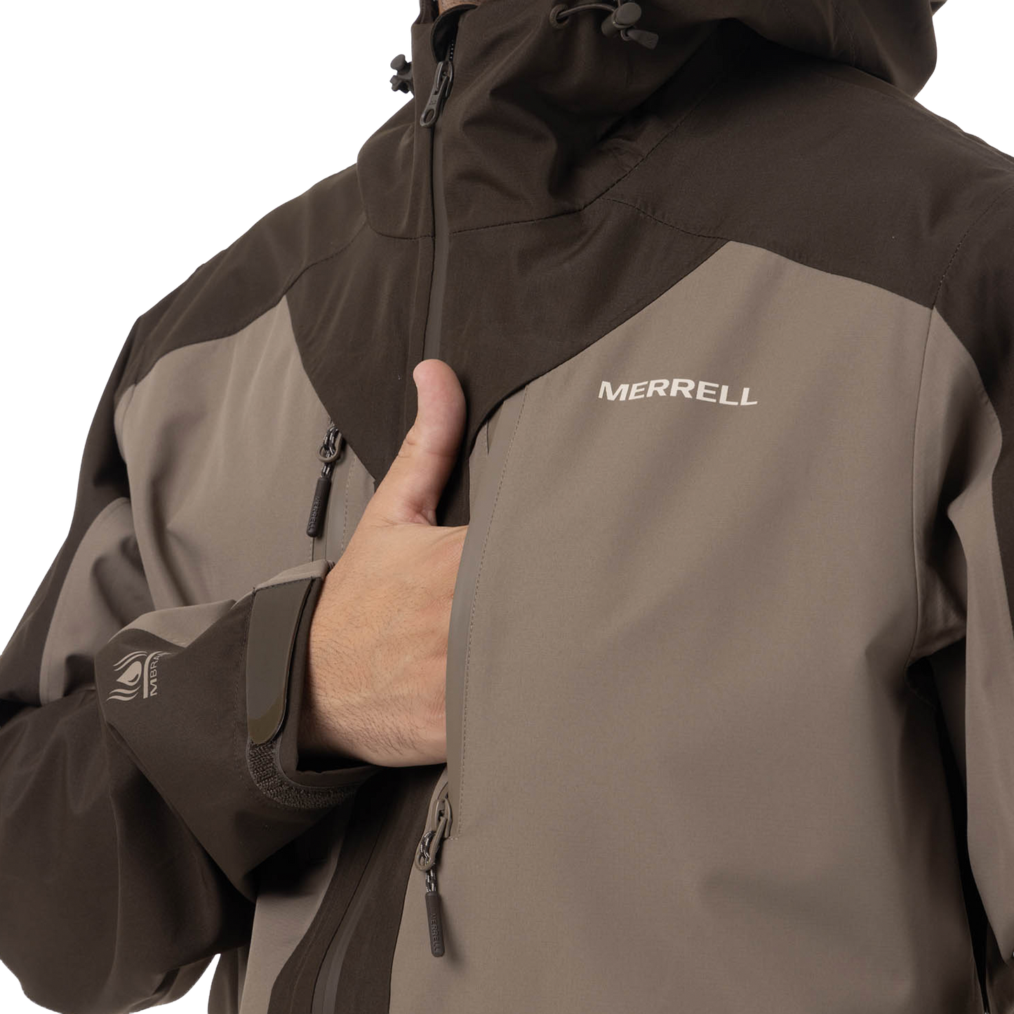 Jacket Arkaon para hombre color café