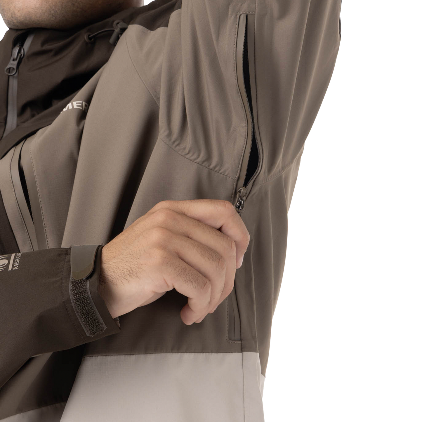 Jacket Arkaon para hombre color café