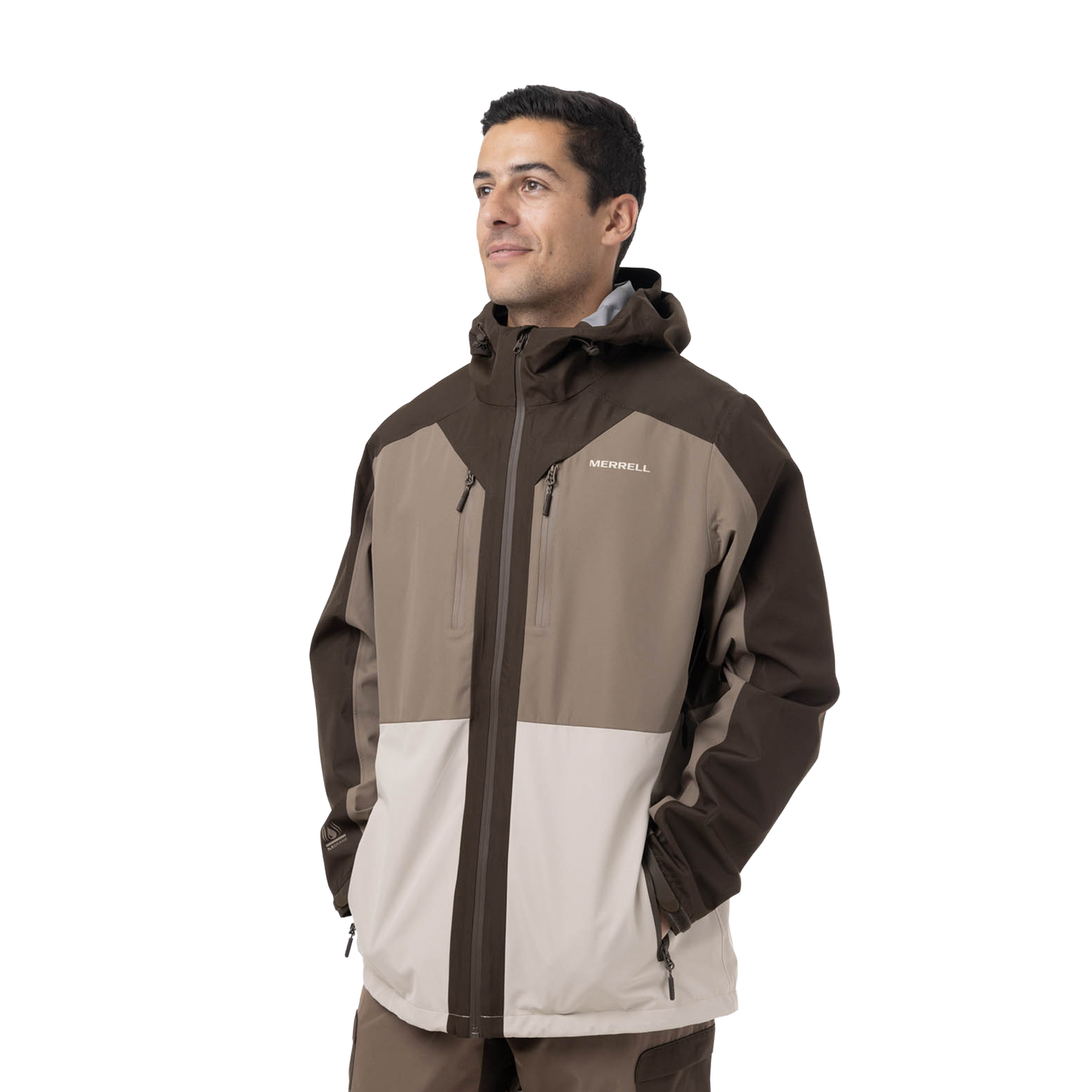 Jacket Arkaon para hombre color café