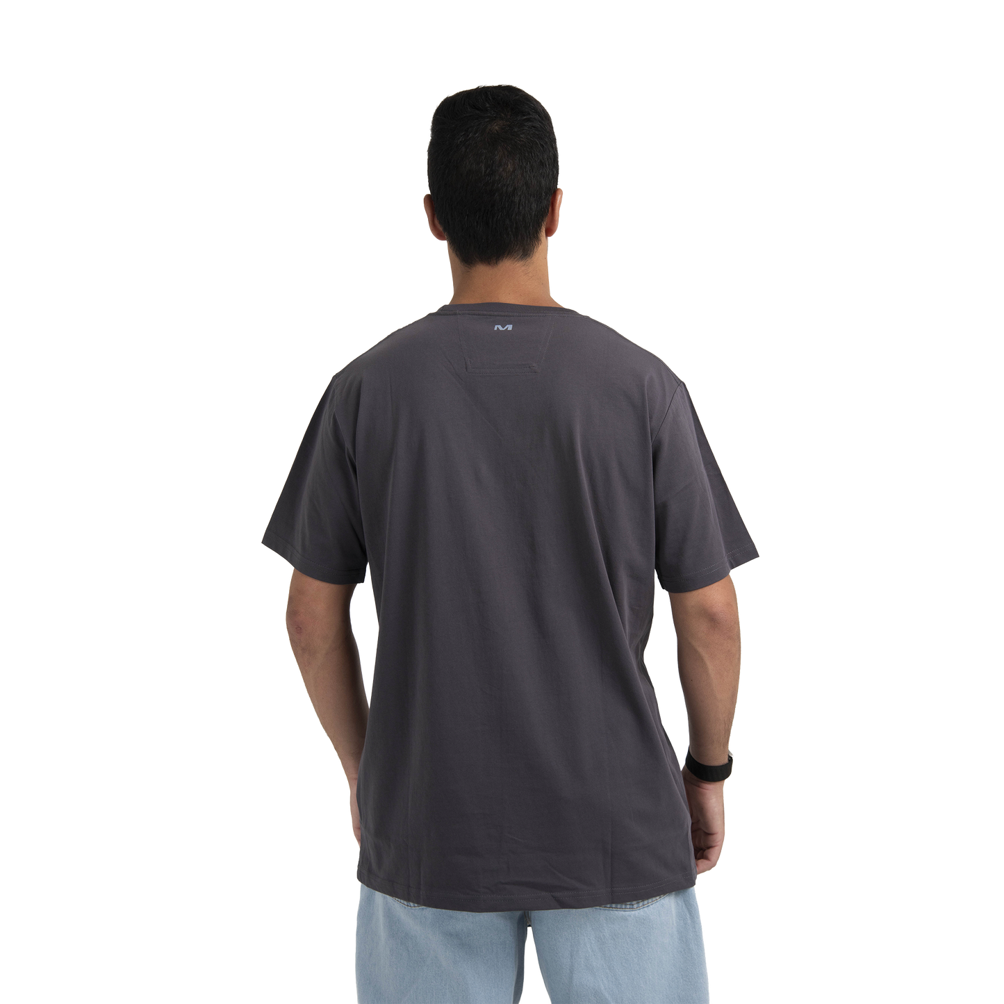 Camiseta Nuts para hombre color gris