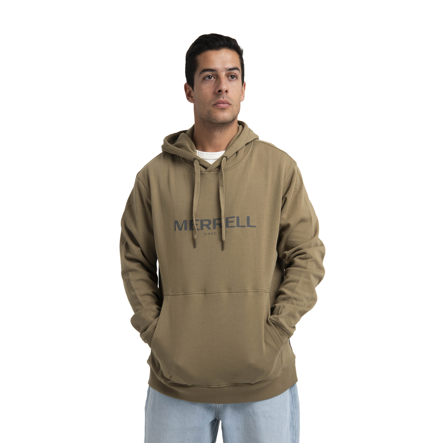 Hoodie Kaikouras para hombre color café