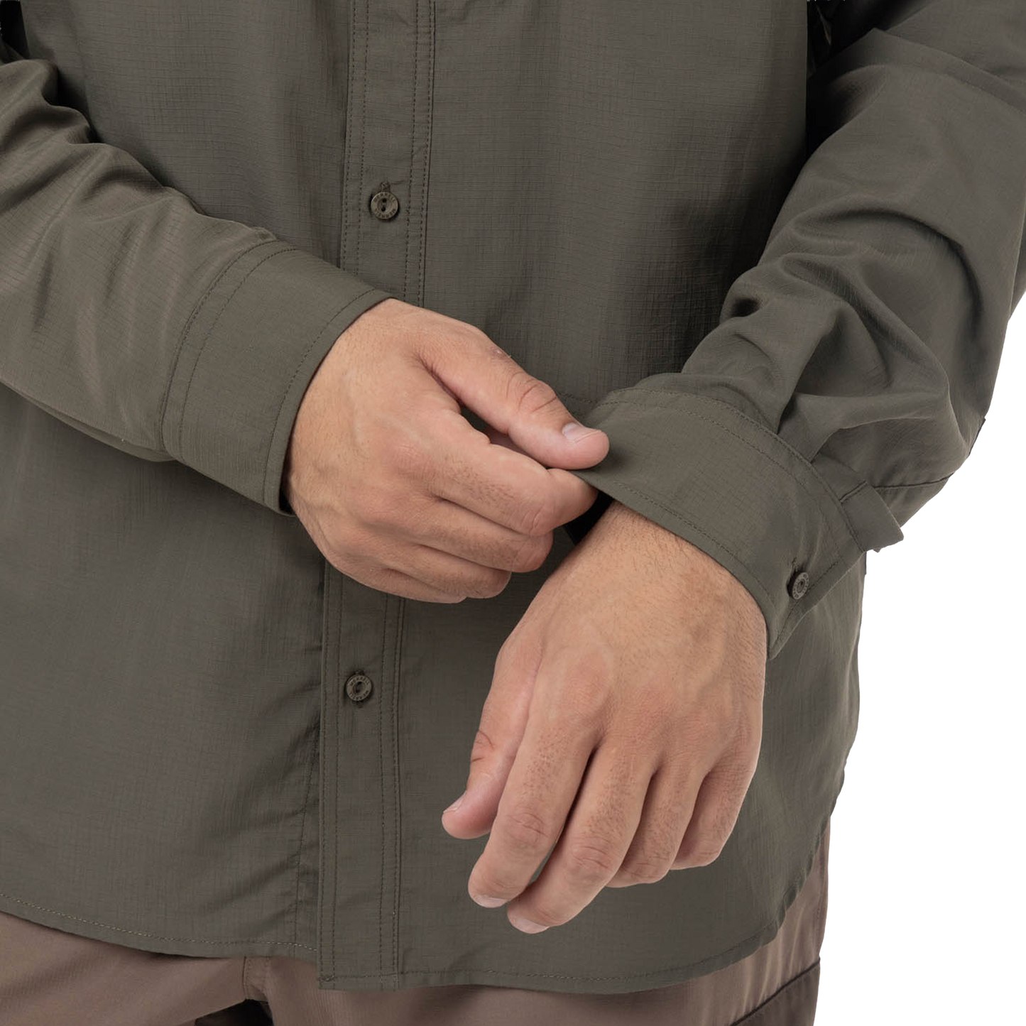 Camisa Kuskovhirt para hombre color verde