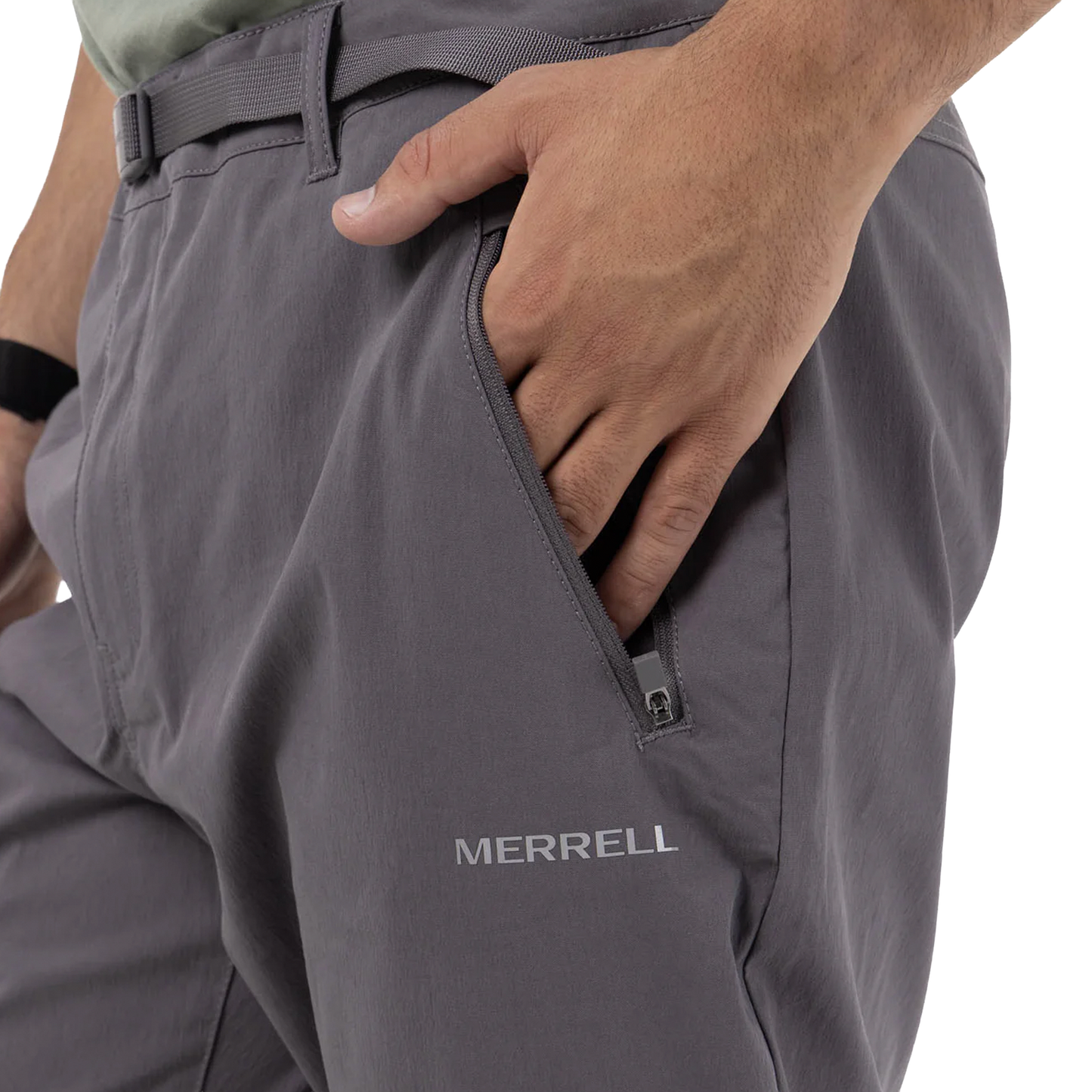 Pantalón chino Det para hombre color gris